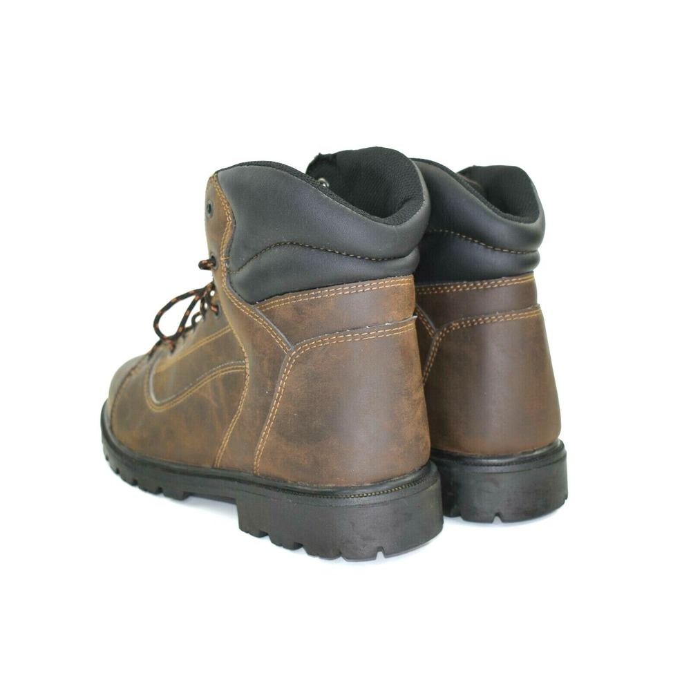 Brahma Rambler Men's Brown Steel‎ Toe Work Boots Lace Up Size 12 - Picture 4 of 12